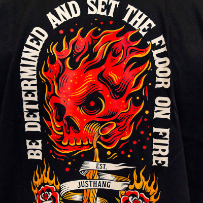 Floor On Fire Oversize