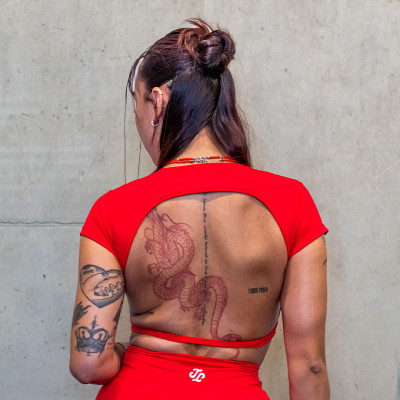 Bare Back Top