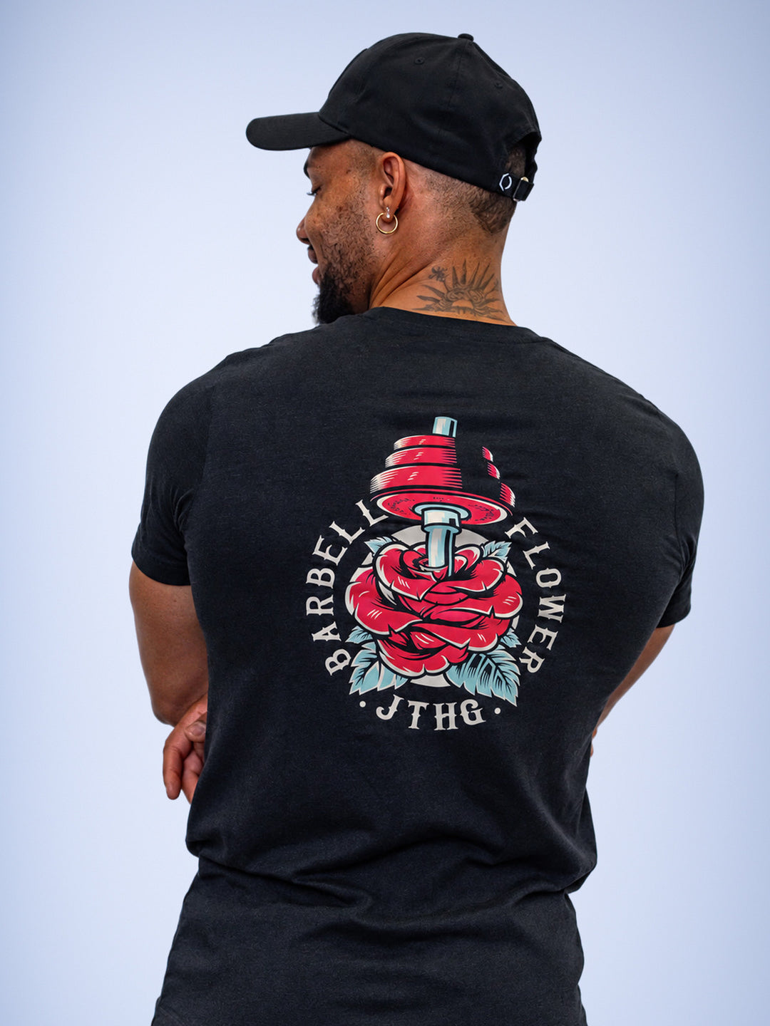 T-shirt Barbell Flower – JUSTHANG