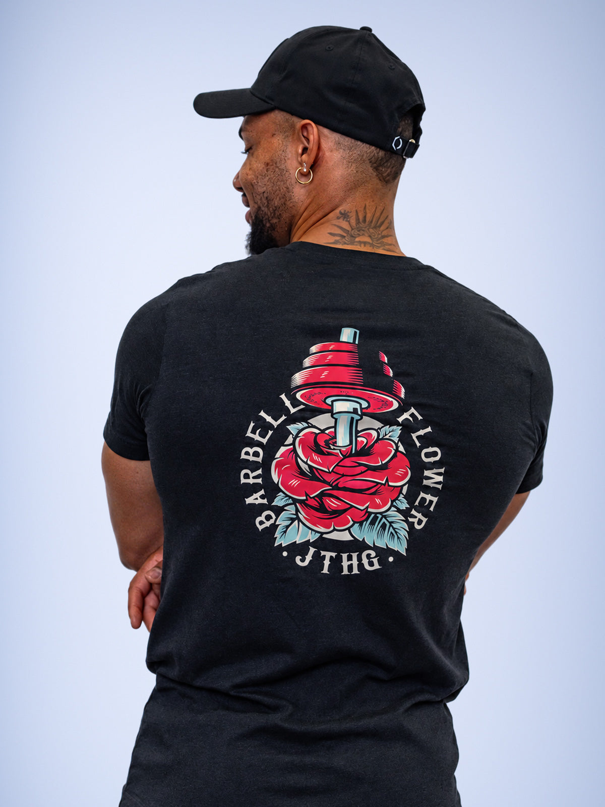 T-shirt Barbell Flower – JUSTHANG, photo 1