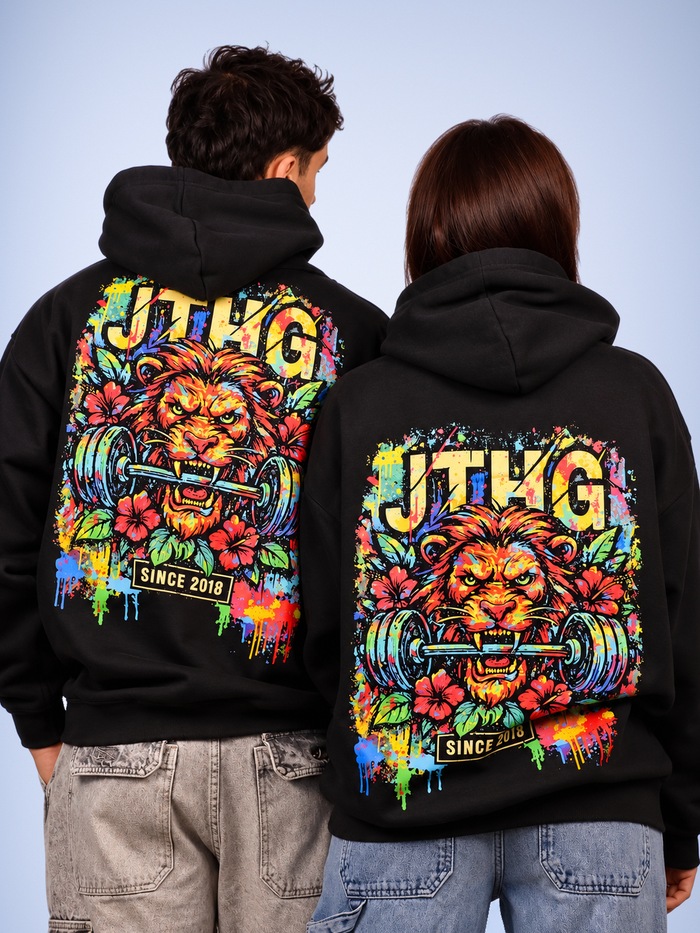 Sweat Oversize Barbell Lion – JUSTHANG
