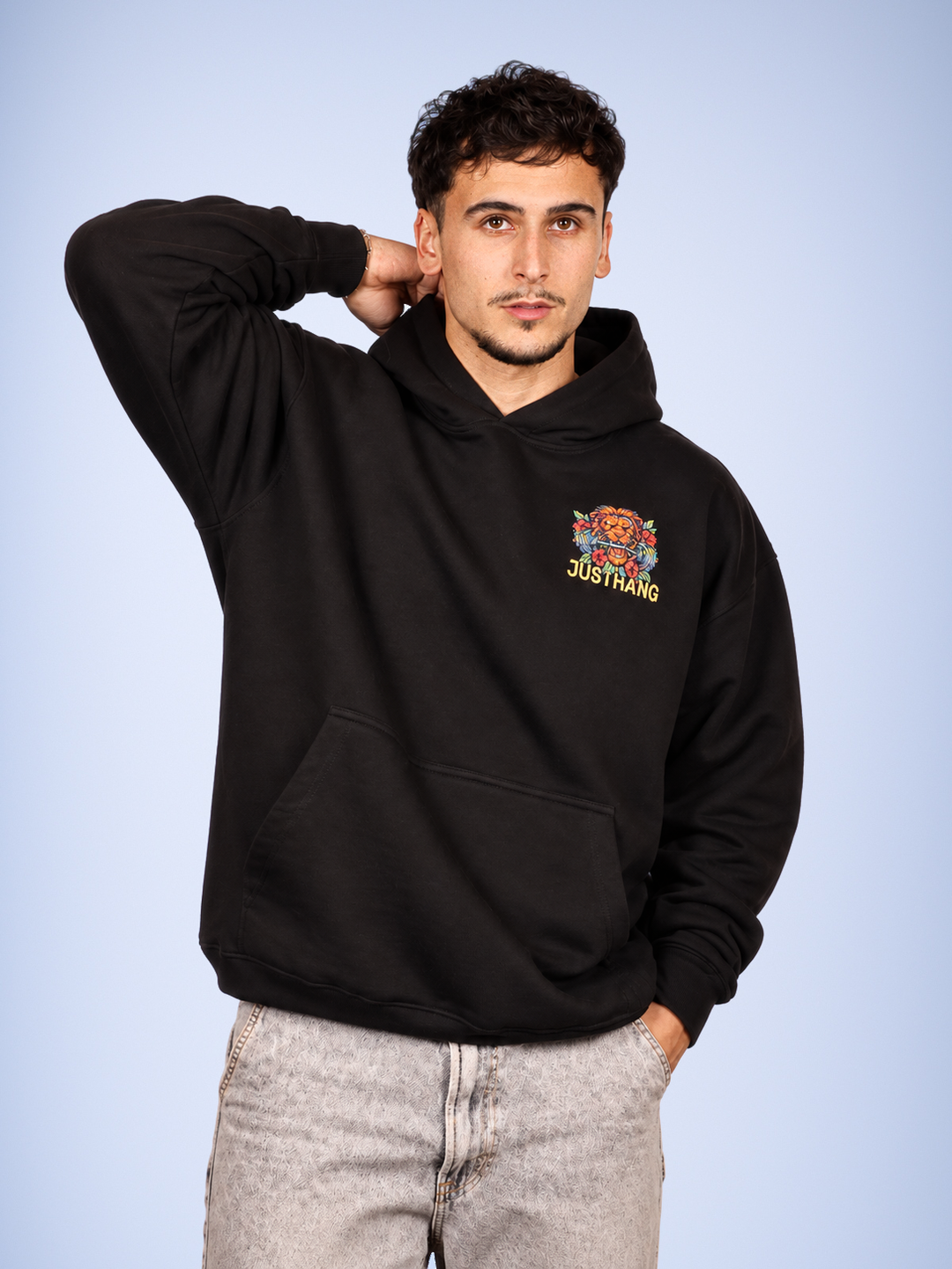 Sweat Oversize Barbell Lion – JUSTHANG, photo 3