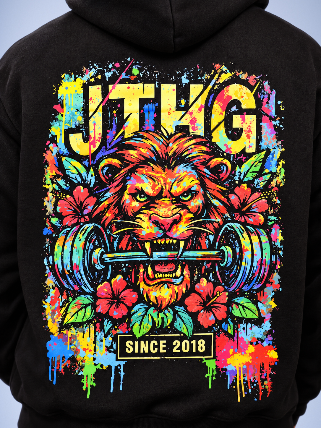 Sweat Oversize Barbell Lion – JUSTHANG, photo 5