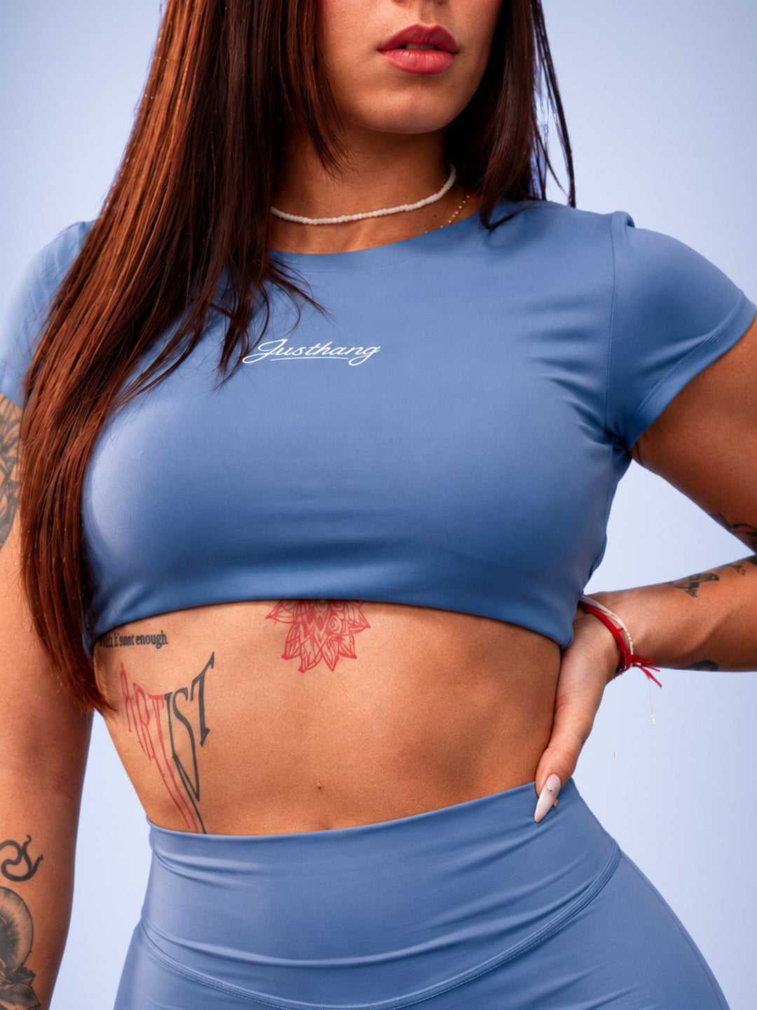 Brassière Bare Back Blue – JUSTHANG, photo 4