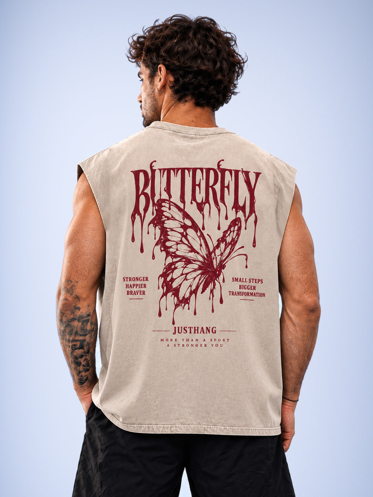 T-shirt Oversize Butterfly – JUSTHANG, photo 3