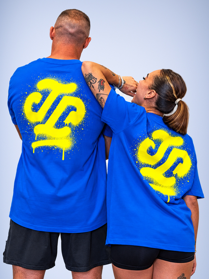 T-shirt Oversize Classic Blue – JUSTHANG