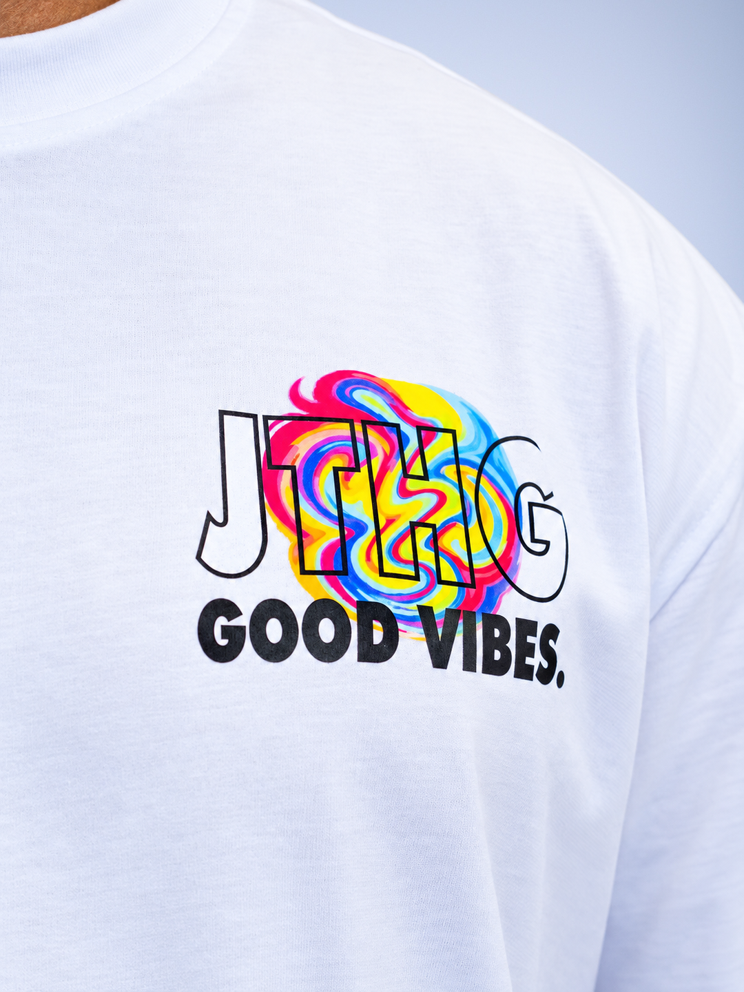 T-shirt Oversize Color Swirl – JUSTHANG, photo 6