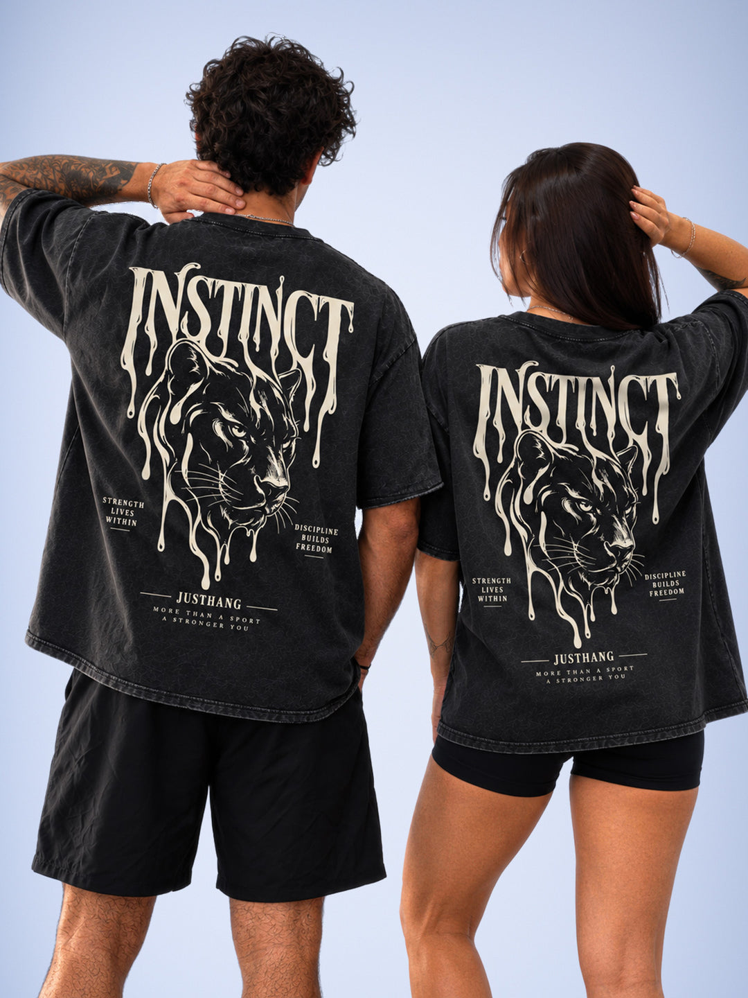 T-shirt Oversize Instinct – JUSTHANG