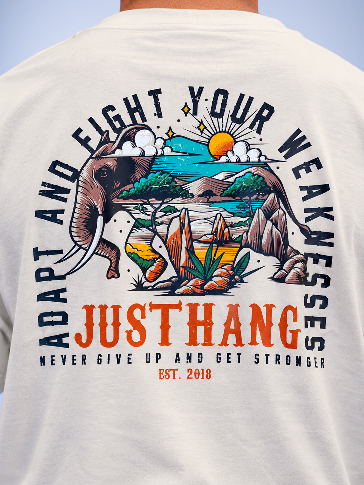 T-shirt Oversize Jumbo – JUSTHANG, photo 5