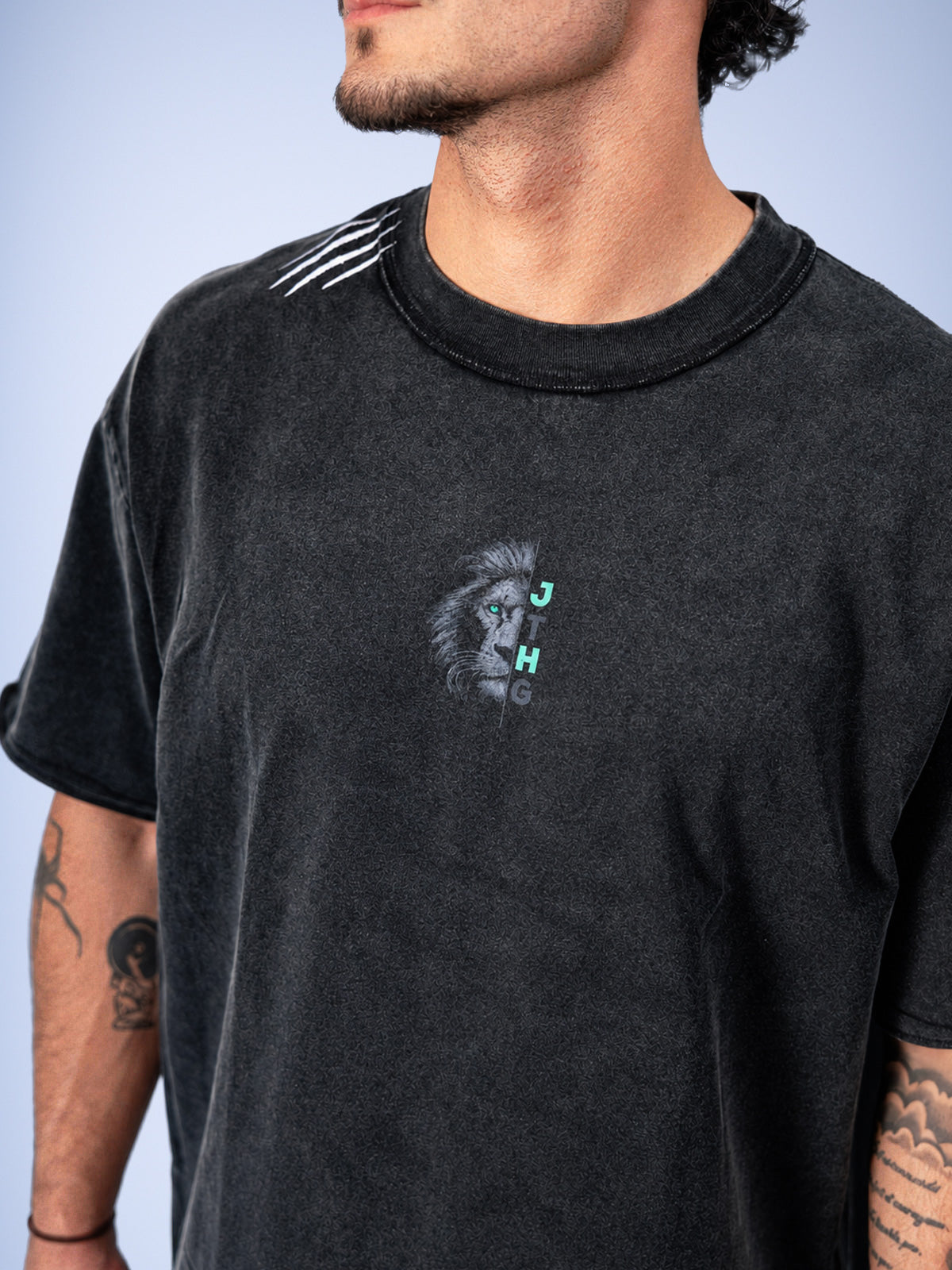 T-shirt Oversize Lion Project – JUSTHANG, photo 6