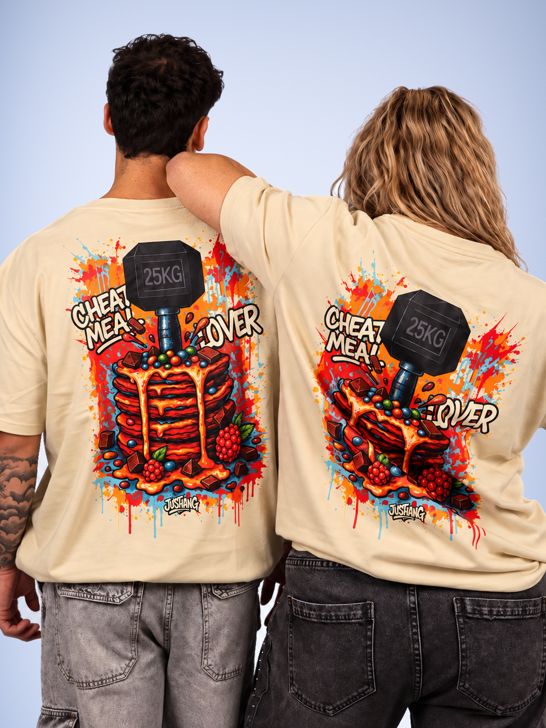 T-shirt Oversize Pancake – JUSTHANG, photo 1