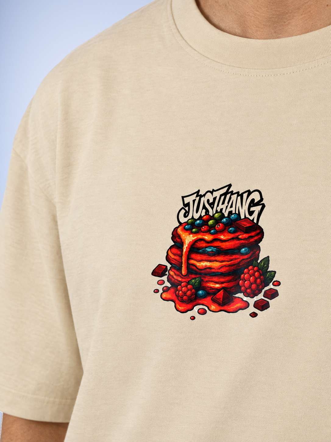 T-shirt Oversize Pancake – JUSTHANG, photo 6