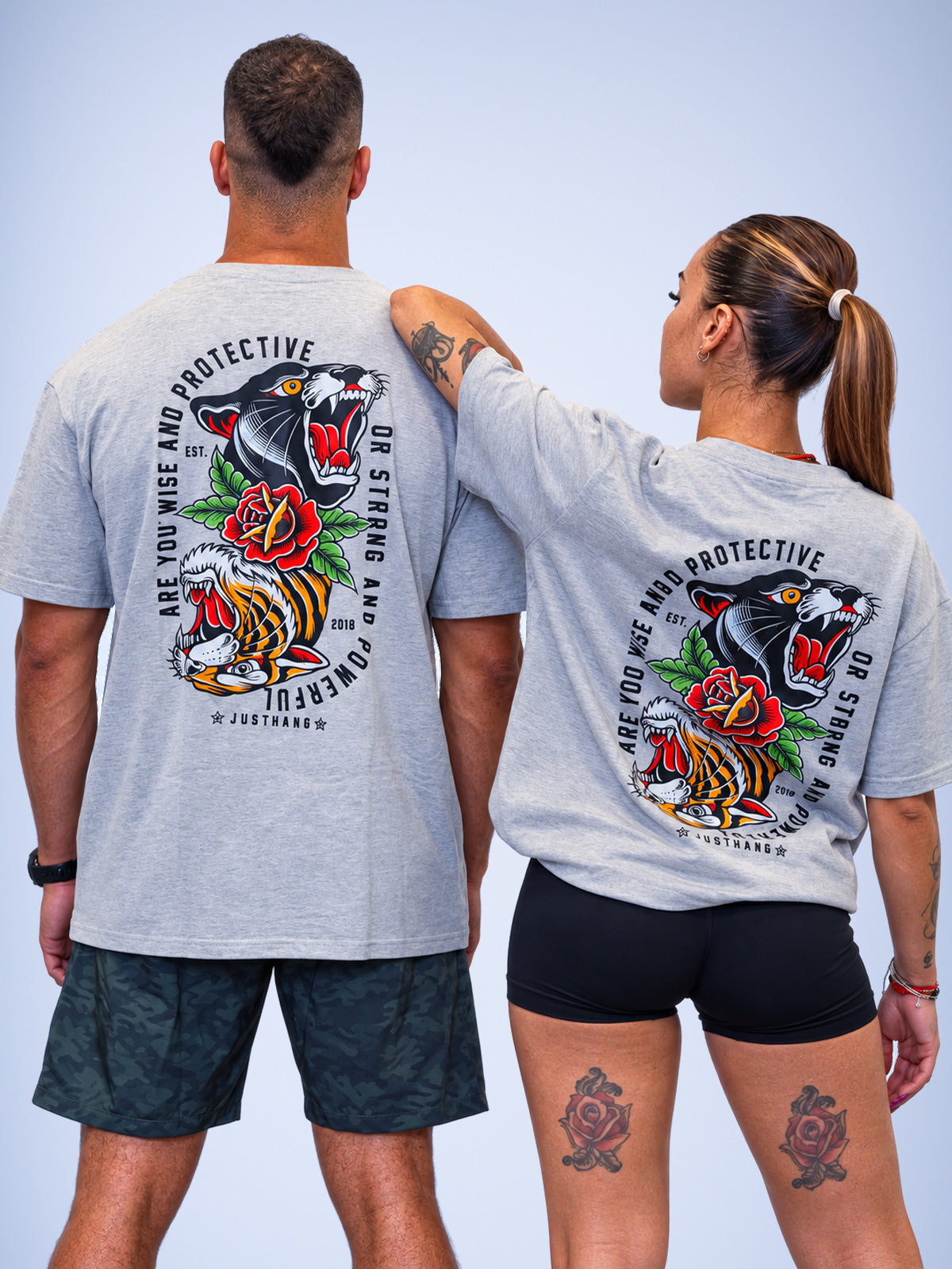T-shirt Oversize Pantiger – JUSTHANG, photo 1