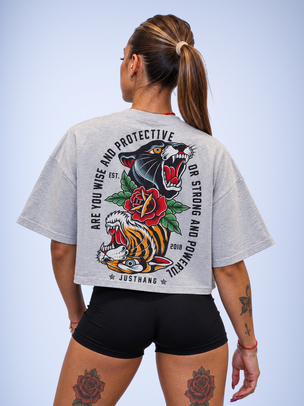 T-shirt Oversize Pantiger – JUSTHANG, photo 4