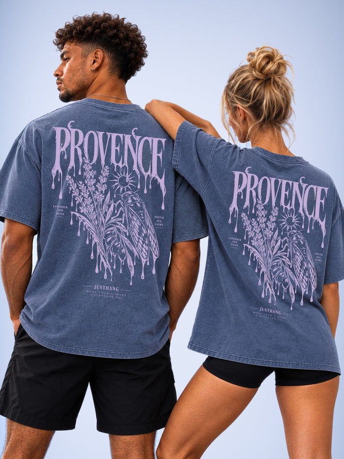T-shirt Oversize Provence – JUSTHANG
