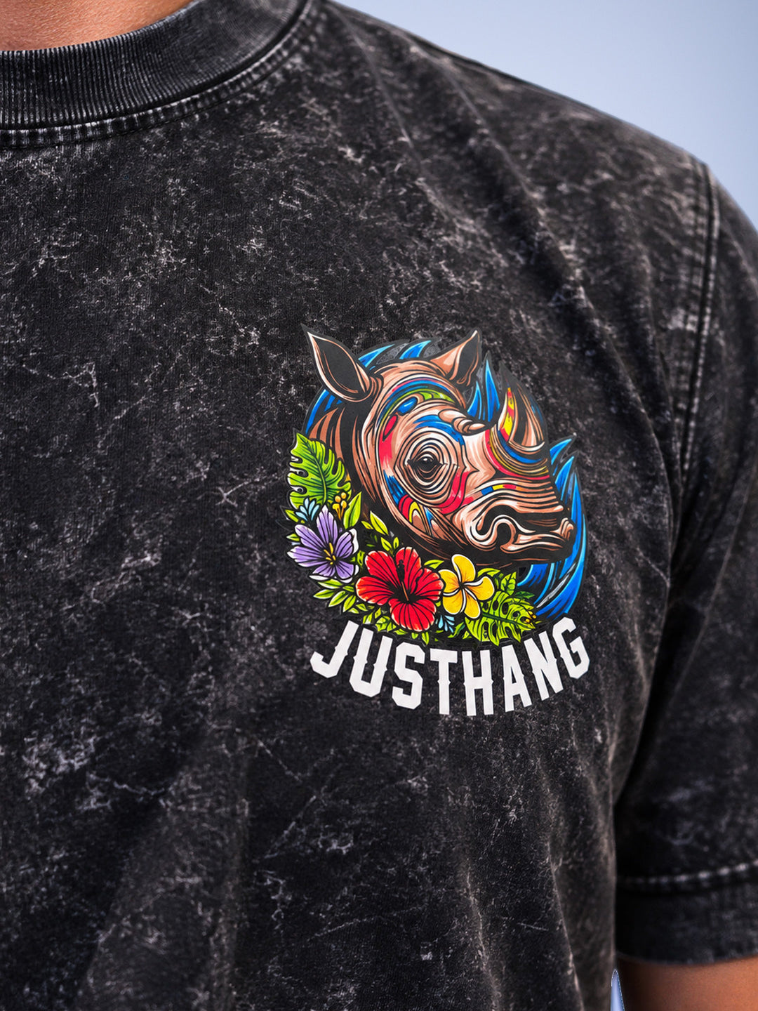 T-shirt Oversize Rhino – JUSTHANG, photo 6