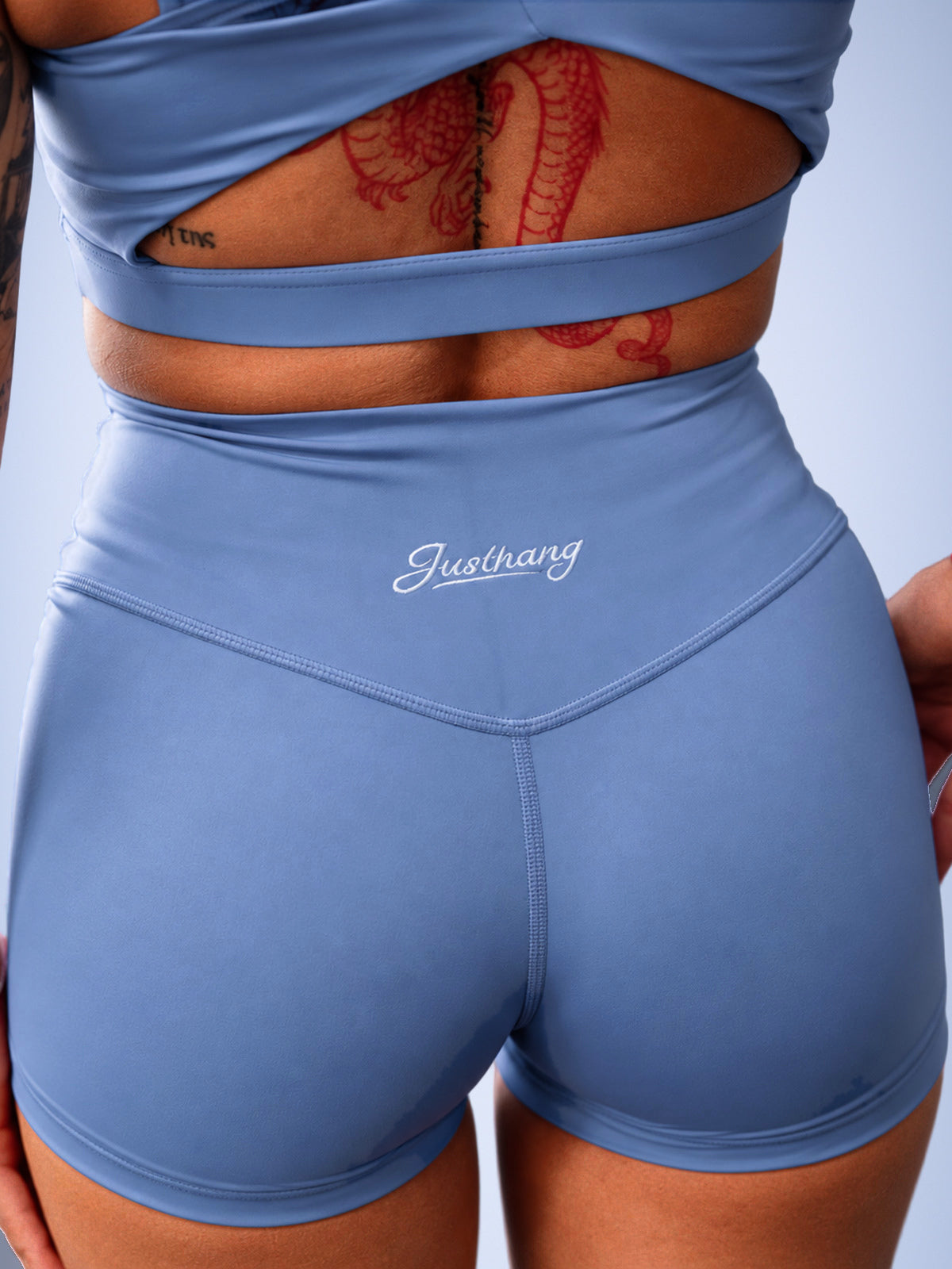 Short Second Skin Blue – JUSTHANG, photo 4
